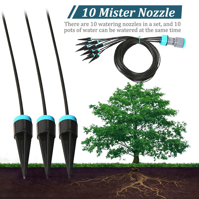 طقم ري بالتنقيط 10 قطع، نظام ر - مراجعة Plant Parent Kit وسعره